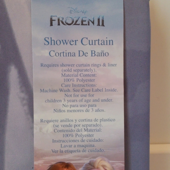 Frozen 2 Frabic Shower Curtain - Picture 2 of 4